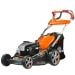 Oleo-Mac G48-TBXE AllRoad Plus-4 4-in-1 Self-Propelled Petrol Lawnmower with Electric Start