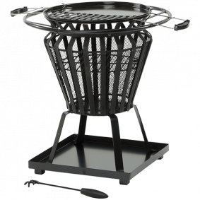 Signa Fire-Basket with BBQ Grill